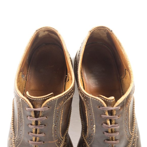 Allen Edmonds Strandmok Cap Toe Dainite Leather Oxford Shoes - Men\'s Size 10 main image 12